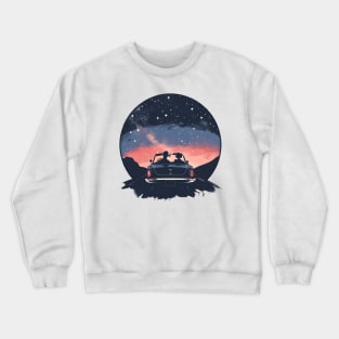 Discover True Romance: Art, Creativity and Connections for Valentine's Day and Lovers' Day Crewneck Sweatshirt